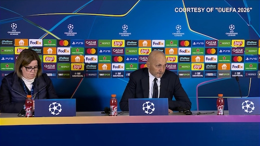 Spalletti: "Siamo tornati indietro. Il rosso ha condizionato la gara"