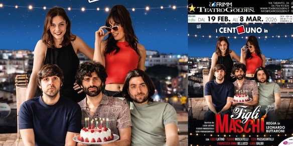 "Auguri e figli maschi", a Roma una commedia tra risate e riflessioni