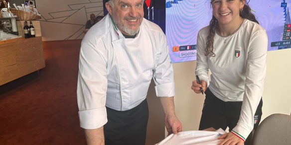 >ANSA-BOX/ Il segreto di chef Casa Italia, la giacca firmata dai campioni