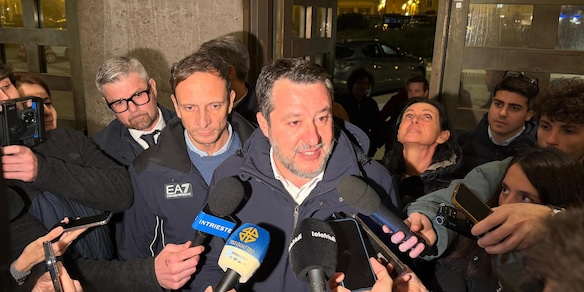 Salvini, da alcuni giudici pregiudizi che diventano azioni contro l'Italia