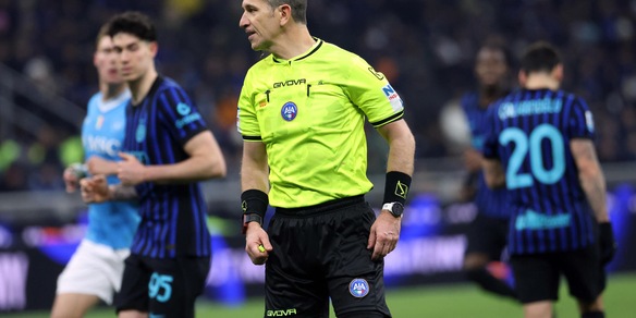 Serie A: Doveri arbitra Juventus-Como, Manganiello per Lecce-Inter