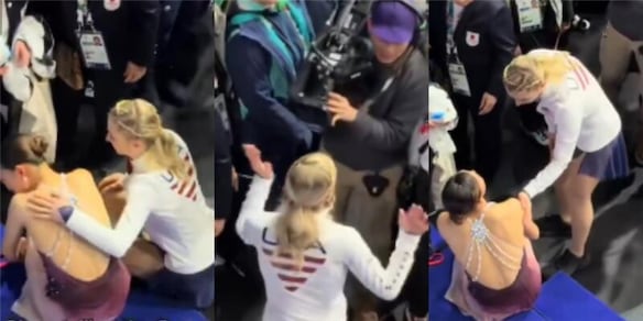 La pattinatrice giapponese scoppia in lacrime, Amber Glenn manda via il cameraman: "È folle..."