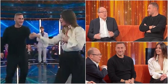 Totti show, il balletto sulla canzone di Checco Zalone e la prostata fa impazzire i social. Poi sulla cena con Verdone…