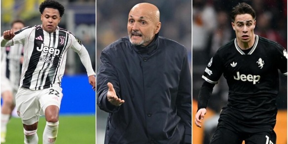 Juve-Como, la formazione ufficiale scelta da Spalletti