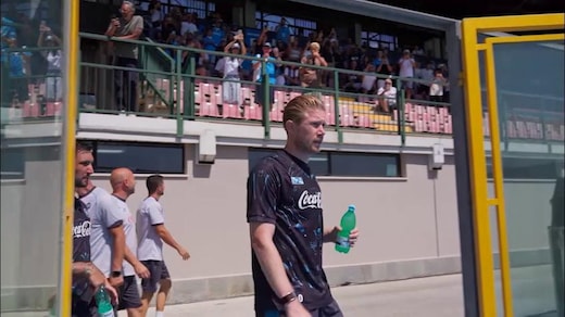 Napoli, De Bruyne sta tornando in città