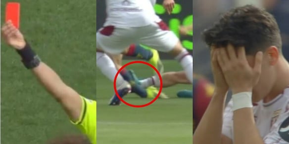 Ilkhan shock in Genoa-Torino: l'entrata folle su Colombo, l'espulsione e le scuse immediate