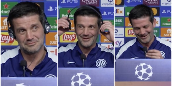 Chivu litiga con un giornalista norvegese durante la conferenza di Inter-Bodo: "Una vergogna? E ride pure..."