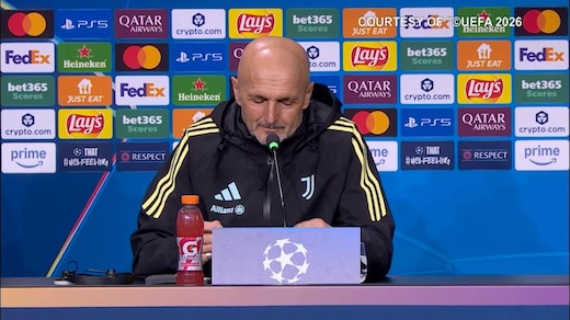 Spalletti: "Chi gioca in porta? C'è anche il figlio di Pinsoglio"