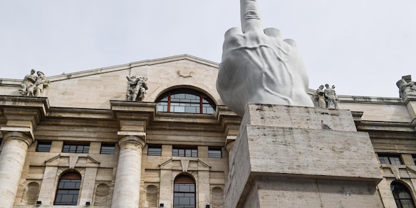 Borsa: Milano apre in calo, Ftse Mib -0,16% sugli scudi Leonardo
