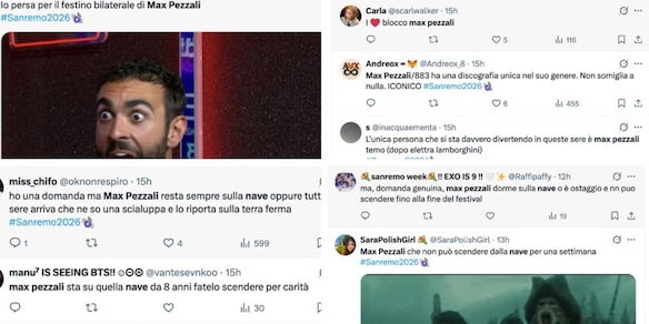 "Max Pezzali re delle maree, liberatelo": le esibizioni sulla nave fanno impazzire i social