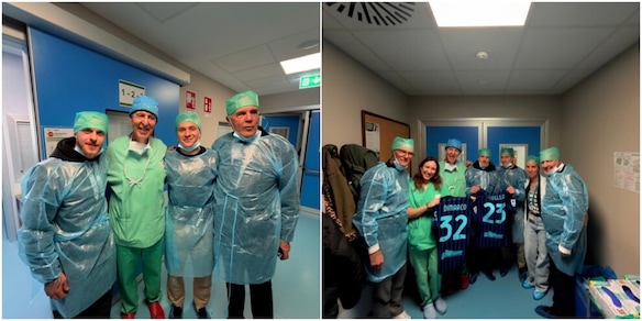 Barella e Dimarco vicini ai ragazzi di Crans Montana, l'emozionante visita in ospedale