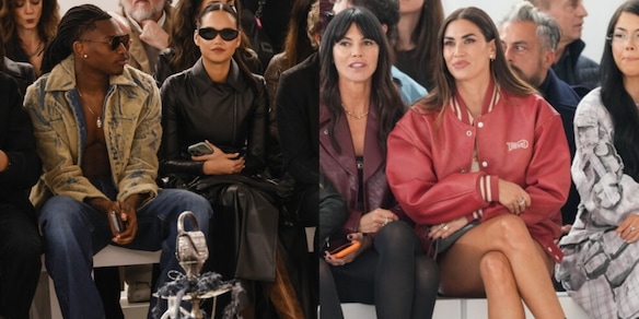 Leao, che look alla Milano Fashion Week: c'era anche Melissa Satta!