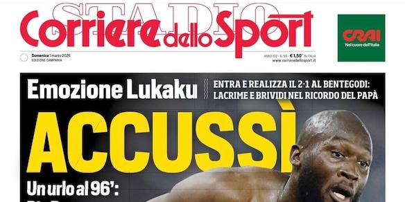 L’omaggio a Sal Da Vinci nell’edizione Campania del Corriere dello Sport