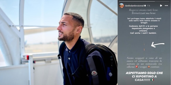 Il terribile racconto di D'Ambrosio in diretta da Dubai: "Ci sono scoppiati tre droni in testa"