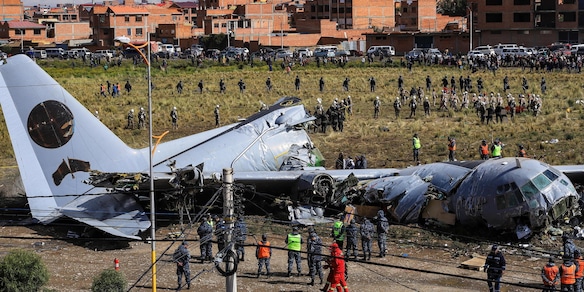 Tre giorni di lutto in Bolivia per l'incidente aereo con 22 morti