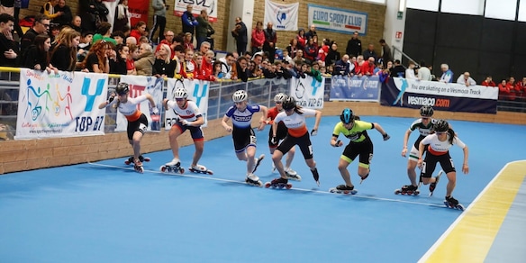 Cala il sipario a Pescara sui Campionati Indoor di Pattinaggio Corsa