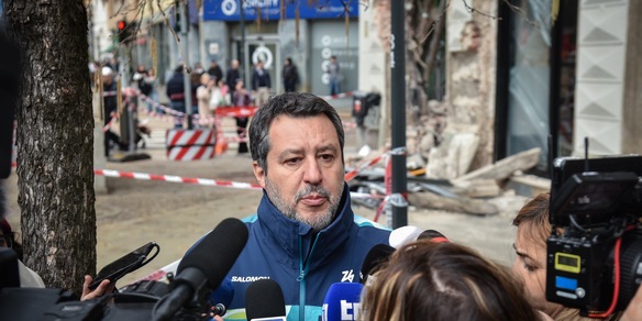 Salvini, sull'Iran Cdm in settimana, Meloni va in Parlamento