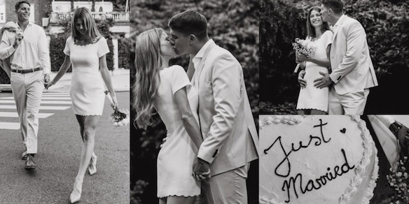 Camila Giorgi ha sposato il suo Andres: le dolci foto del matrimonio con il pancione