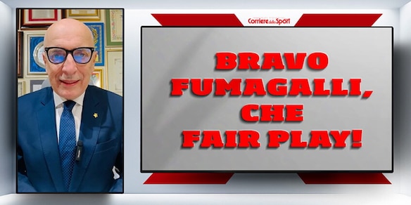 Reggiana, complimenti, Fumagalli! Questo è fair play