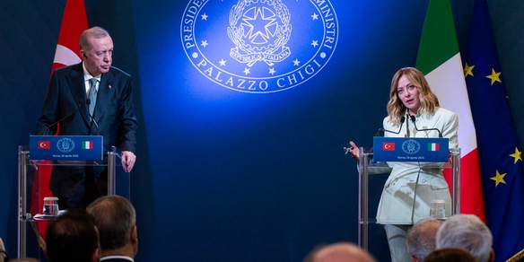 Meloni sente Erdogan, contro la Turchia ingiustificabile attacco missilistico
