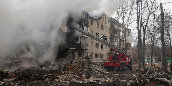 Nove morti e numerosi feriti nei raid russi sull'Ucraina