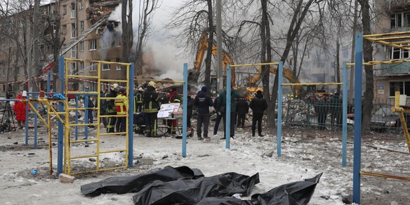 Kiev, 'sono 10 le vittime del raid russo a Kharkiv'