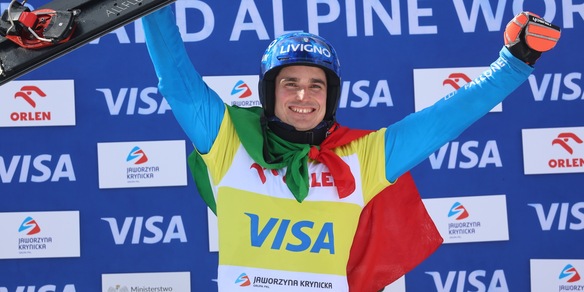 Snowboard: terza vittoria di fila in coppa del mondo per Bormolini