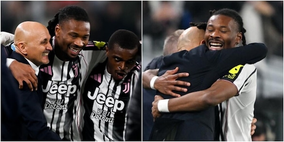 Spalletti scherza sull'abbraccio con Thuram: "Volevo provare anch'io l'ebbrezza del ciuffo"