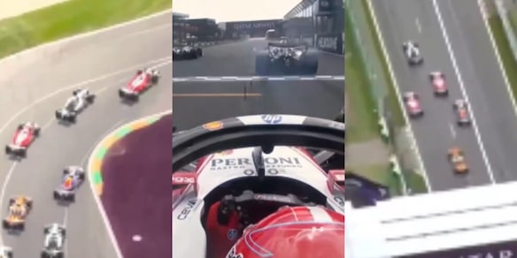 Leclerc, partenza pazzesca a Melbourne: supera tutti e vola in testa, la sequenza completa