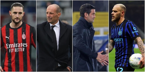 Milan-Inter: le formazioni ufficiali di Allegri e Chivu