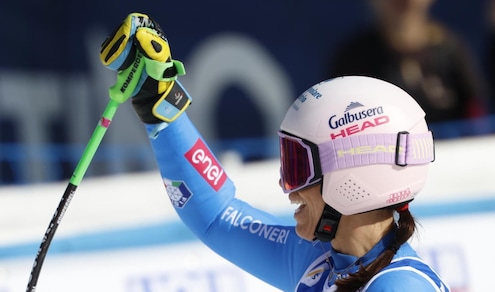 Italia pazzesca nel SuperG in Val di Fassa: Curtoni trionfa, Zenere terza, Goggia e Pirovano in Top 10