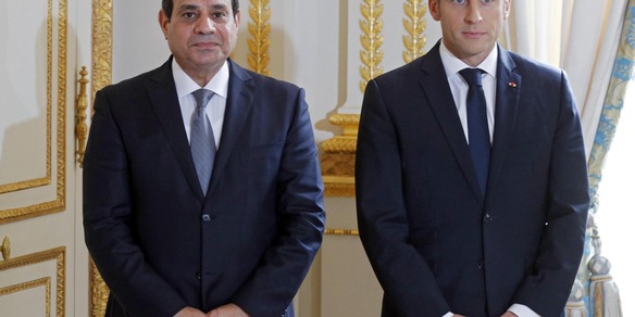 Macron sente Sisi, 'garantire subito il trasporto marittimo nel Mar Rosso'