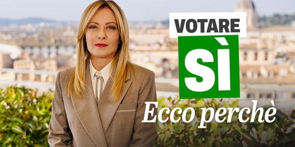 Meloni posta un video sul referendum, 'andate e votate SI, riguarda tutti'