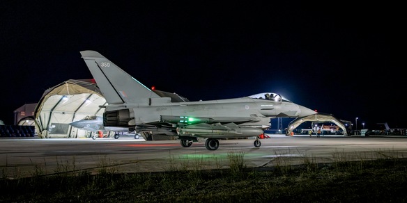 I caccia Gb hanno abbattuto droni diretti in Giordania e Bahrein