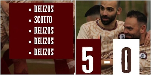 L'allenatore scende in campo e segna quattro gol: in Sardegna il mister che diventa bomber