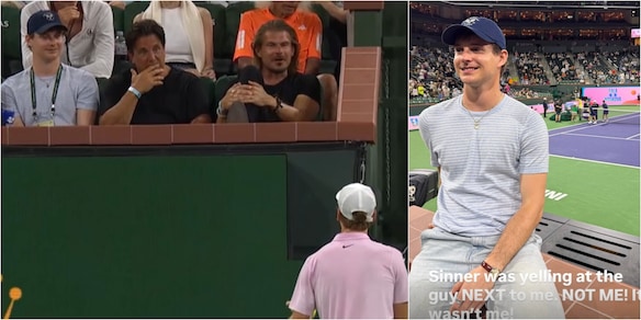 Dalle Olimpiadi Milano-Cortina alla bufera sui social per aver disturbato Sinner. Nick Novak non ci sta: “Non ero io...”