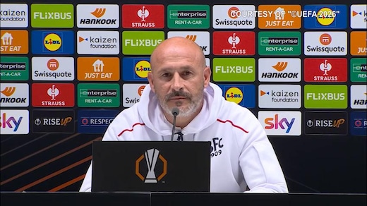 Italiano: "Temo la forza della Roma"