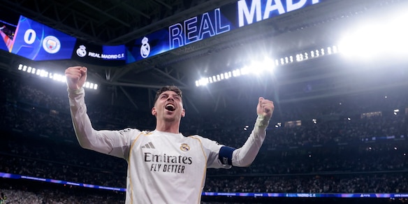 Champions: il riscatto di Valverde, "Il pallone dei tre gol? Ai miei figli"