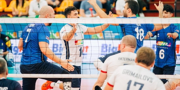 La nazionale maschile in raduno a Formia