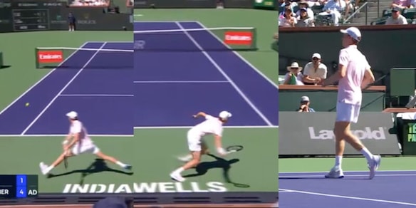 Sinner, il punto pazzesco a Indian Wells lascia di sasso Tien. Il pubblico sugli spalti non ci crede e reagisce così