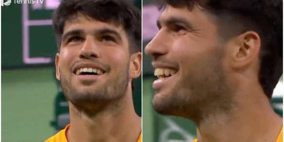 Alcaraz se la ride: travolge Norrie e si lascia andare a un'incredibile reazione dopo un colpo da sogno