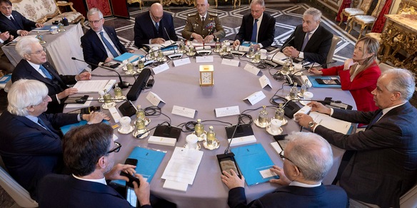 Consiglio supremo richiama articolo 11, Italia non partecipa a guerra