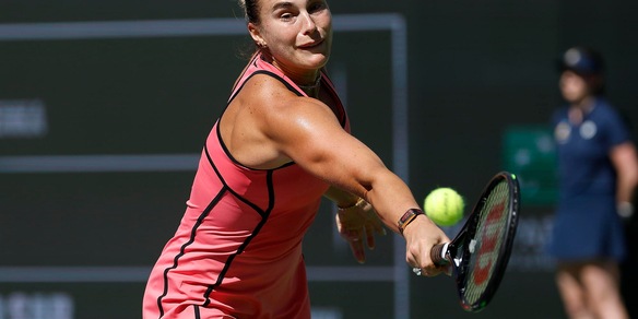Tennis: Aryna Sabalenka prima finalista a Indian Wells