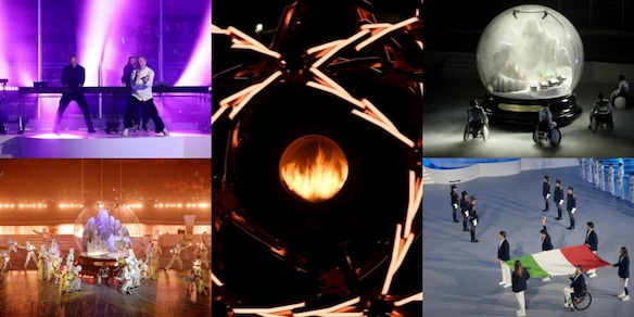 Dai Planet Funk a Formisanoff: che spettacolo la cerimonia di chiusura delle paralimpiadi Milano-Cortina 2026