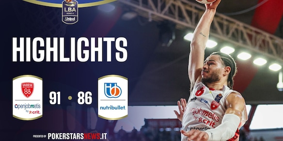 Openjobmetis Varese - NutriBullet Treviso Basket | PokerstarsNews Highlights Serie A Unipol 2025/2026