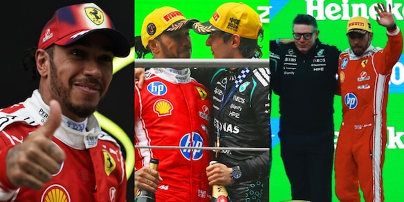 Il primo podio Ferrari, l'erede Antonelli e l'abbraccio con Bono: la gara speciale di Hamilton in Cina