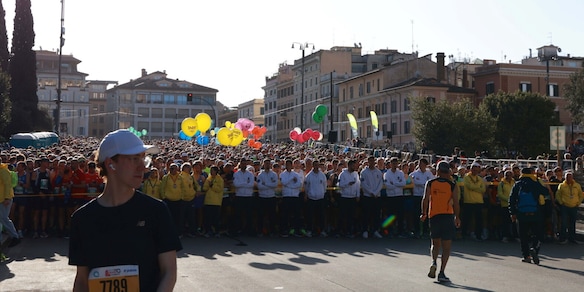 Maratona di Roma, orari di partenza