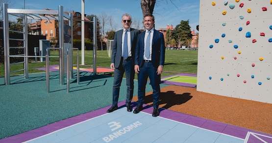 Abodi inaugura il primo spazio sportivo del progetto “Illumina”