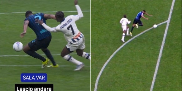 "Non lo prende mai, fa un po’ di bicicletta", il dialogo al Var sul contatto Sulemana-Dumfries