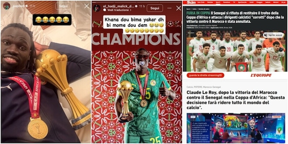 Coppa d'Africa a tavolino al Marocco, le reazioni social da tutto il mondo: "Il trofeo non si vince con un'email"